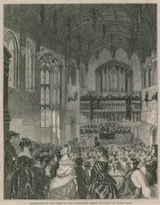 Distribution av Government School of Design i Crosby Hall av English School