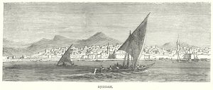 Djiddah (gravyr) av English School