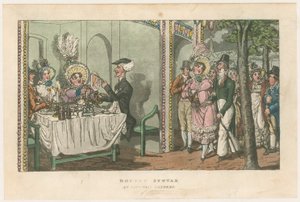 Doctor Syntax på Vauxhall Gardens av English School