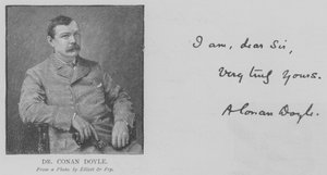 Dr Conan Doyle (gravyr) av English School