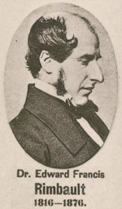 Dr Edward Francis Rimbault (gravyr) av English School