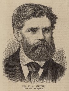Dr F E Anstie (gravyr) av English School