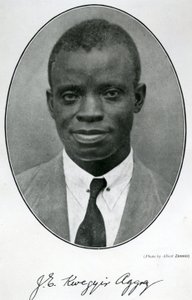 Dr James Emmanuel Kwegyir Aggrey (1875-1927) (foto svart på vitt)


Anamabu av English School