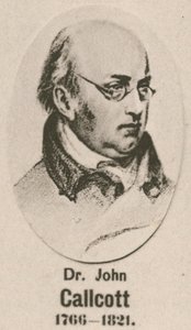 Dr John Callcott (gravyr) av English School