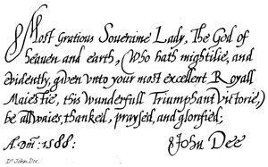 Dr John Dee av English School