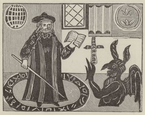 Dr John Faustus (gravyr) av English School