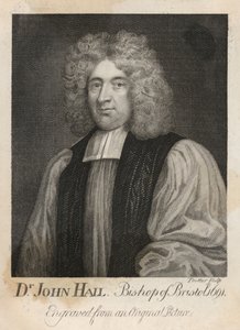 Dr John Hail, biskop av Bristol 1691 av English School