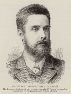 Dr Niklai Feodorovich Gamleya (gravyr) av English School