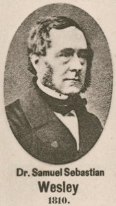 Dr Samuel Sebastian Wesley (gravyr) av English School