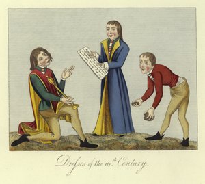 Klänningar från 1500-talet av English School