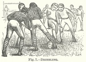 Dribbling (gravyr) av English School
