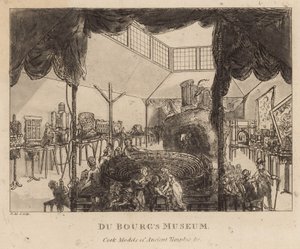 Du Bougs Museum, korkmodeller av antika tempel av English School