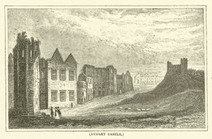 Dudley Castle (gravyr) av English School