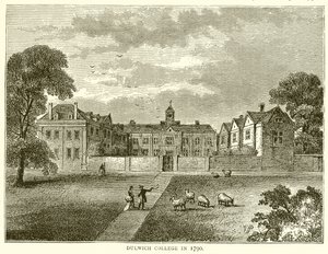 Dulwich College 1790 av English School