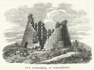 Dun Dornghill, i Strathmore (gravyr) av English School