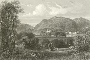 Dunkeld från Torrhill av English School
