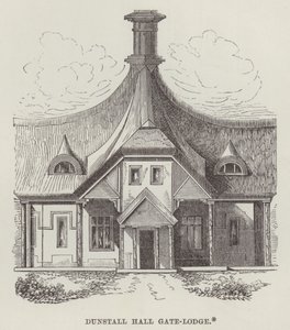 Dunstall Hall Gate-Lodge (gravyr) av English School