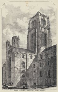 Durham Cathedral, Central Tower Restored (gravyr) av English School