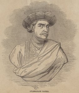 Dwarkanath Tagore (gravyr) av English School