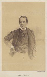 Earl Cadogan, vicekung av Irland (litografi) av English School