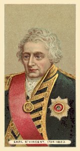 Earl St Vincent, 1734-1823 av English School