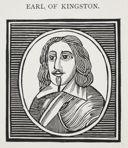 Earl of Kingston (1600-80), illustration från Chap-books of the Eighteenth Century av John Ashton, pub. 1882 av English School