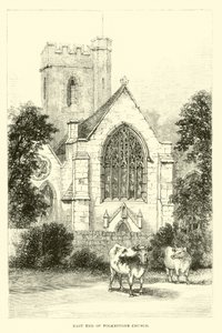 Ostende der Folkestone Kirche