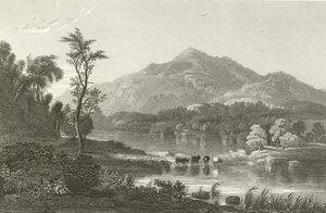 Östra delen av Loch Katrine och Benvenue av English School