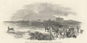 Easter Hunt with the Royal Stag Hounds: the Meet at Stoke Common, från 