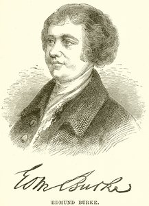 Edmund Burke av English School