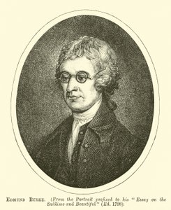Edmund Burke av English School