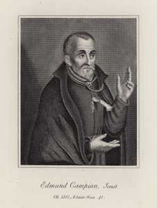 Edmund Campian (gravyr) av English School