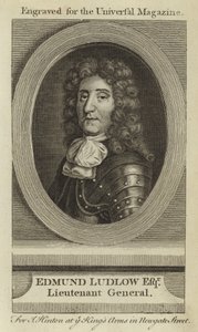 Edmund Ludlow Esquire, generallöjtnant av English School