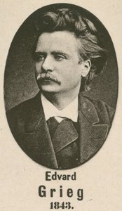 Edvard Grieg (gravyr) av English School
