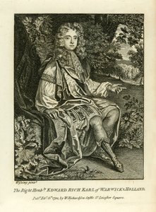 Edward Rich, Earl of Warwick och Holland av English School