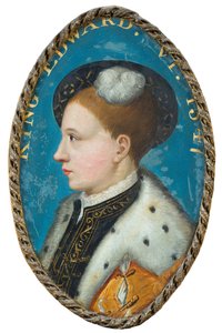 Edward VI (olja) av English School