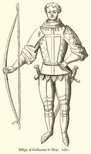 Bild av Guillaume le May. 1480 av English School