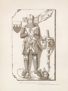 Bild av en Alsace riddare, ca 1320 av English School