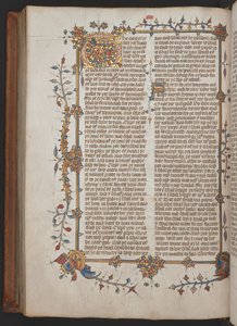 Egerton 617, Wycliffite Bible, före 1397 (pergament) av English School