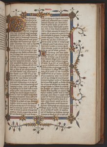 Egerton 617, Wycliffite Bible, före 1397 (pergament) av English School