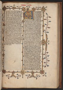 Egerton 617, Wycliffite Bible, före 1397 (pergament) av English School