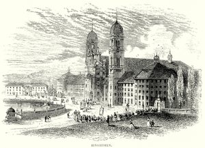 Einsiedeln (gravyr) av English School