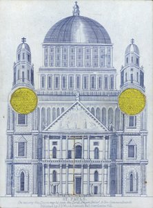 Höjd av St Pauls Cathedral av English School