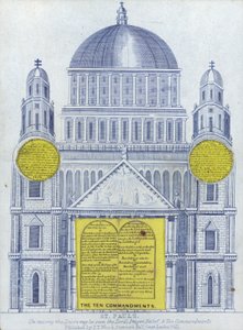 Höjd av St Pauls Cathedral av English School