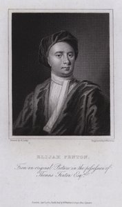 Elijah Fenton, engelsk poet, biograf och översättare av English School