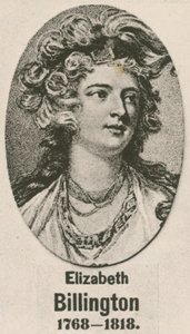 Elizabeth Billington (gravyr) av English School