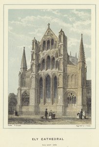 Ely Cathedral, den östra änden av English School