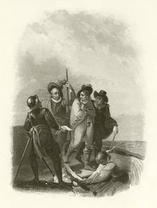 Emigration av Cromwell av English School