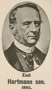 Emil Hartmann Senior (gravyr) av English School