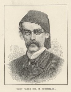 Emin Pasha (Dr E Schnitzer) (gravyr) av English School